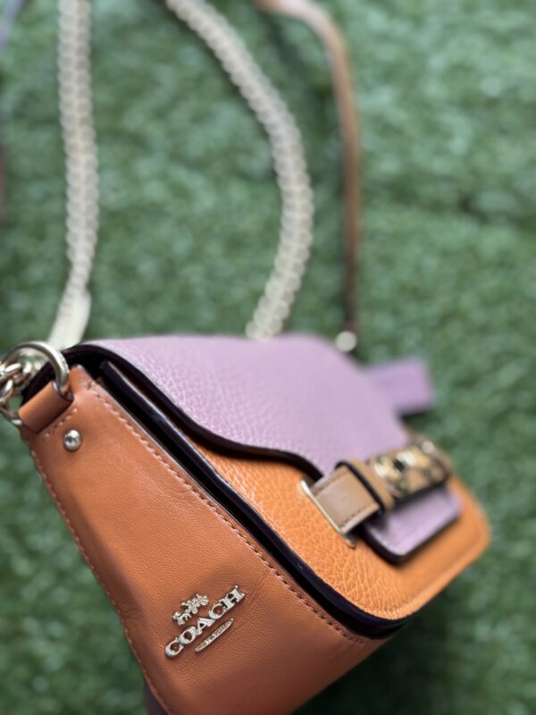 COACH Blake Crossbody 20 Dusty Rose/Orange Multi/Light Gold - Image 7