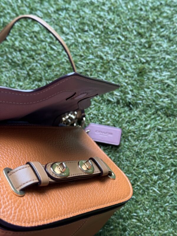 COACH Blake Crossbody 20 Dusty Rose/Orange Multi/Light Gold - Image 5