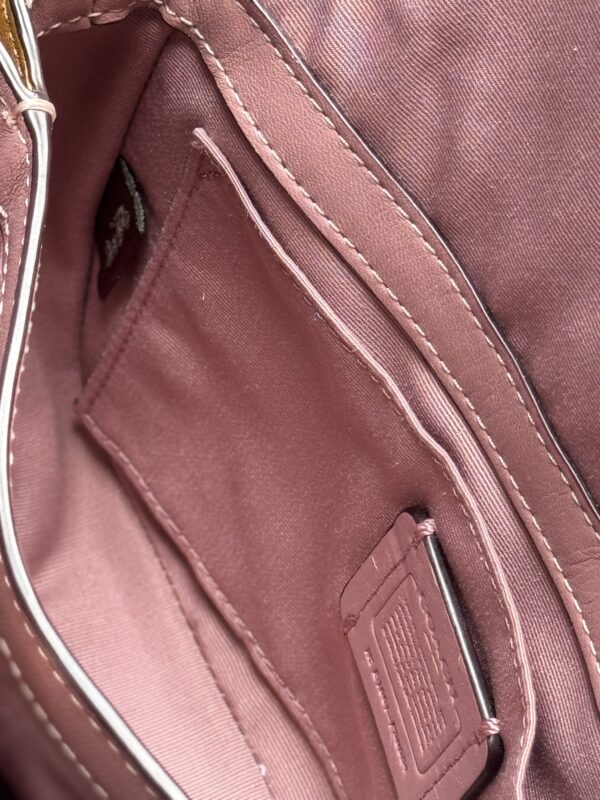 COACH Blake Crossbody 20 Dusty Rose/Orange Multi/Light Gold - Image 4