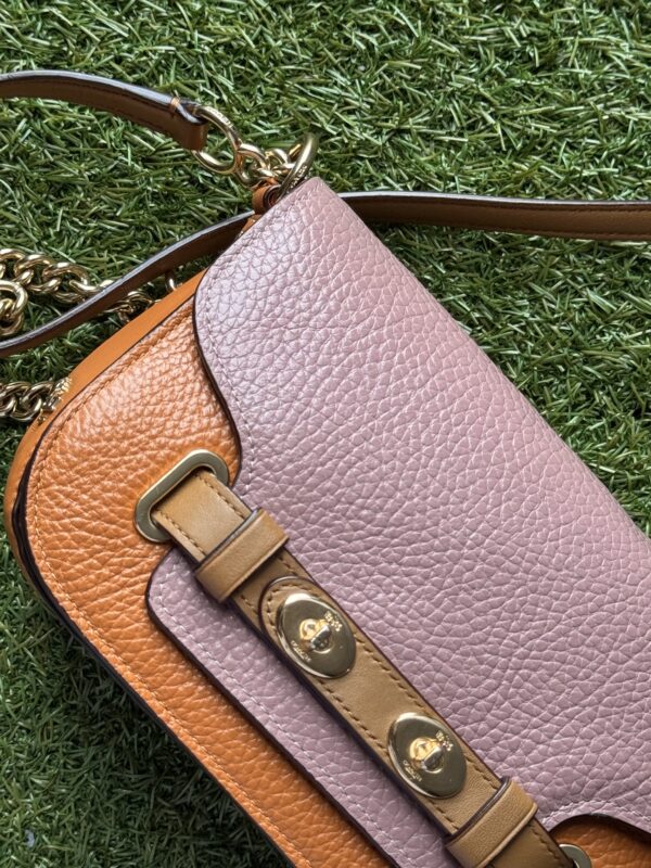 COACH Blake Crossbody 20 Dusty Rose/Orange Multi/Light Gold - Image 3