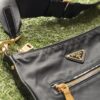 PRADA Nero Black-Gold Crossbody Messenger - Image 2