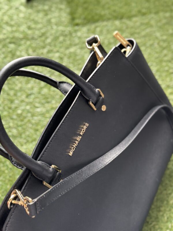 MK Selma Medium Saffiano Leather Satchel - Image 2