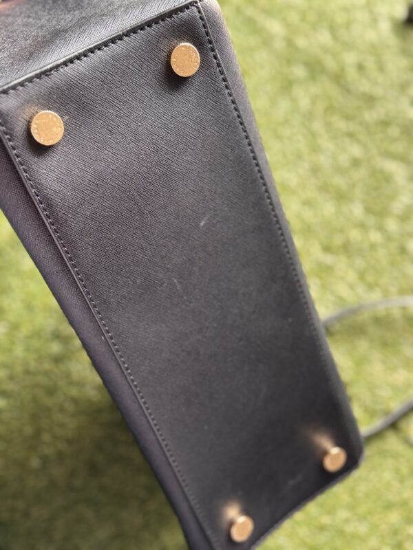MK Selma Medium Saffiano Leather Satchel - Image 5