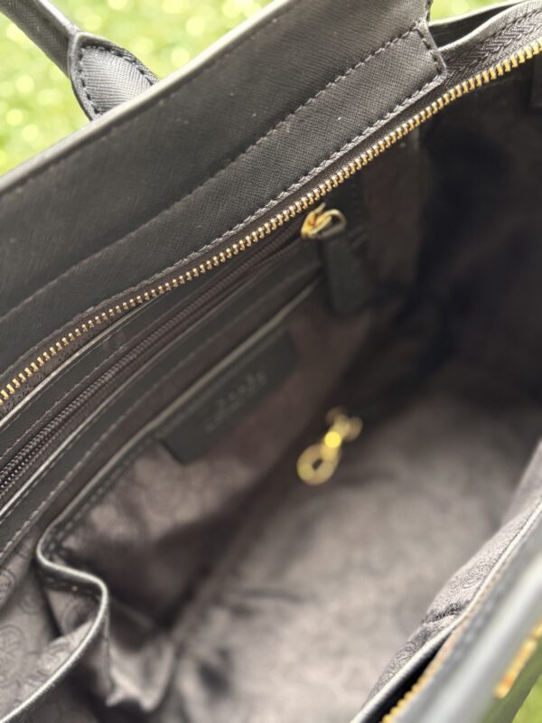MK Selma Medium Saffiano Leather Satchel - Image 3
