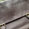 DAKS Men's Briefcase Cowhide Messenger Bag Crossbody - Image 2
