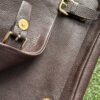 DAKS Men's Briefcase Cowhide Messenger Bag Crossbody - Image 4
